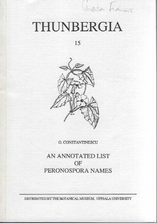 An Annotated List of Peronospora Names