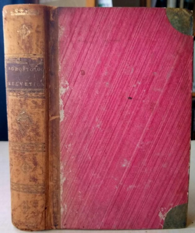Agrostologia Helvetica difinitionem descripionemque graminum et plantarum eis affinum in Helvetia sponte nascentium completens. Two volumes bound in one.