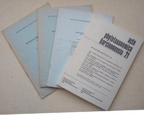 Notulae Bryologicae parts I - XX (in 4 volumes)