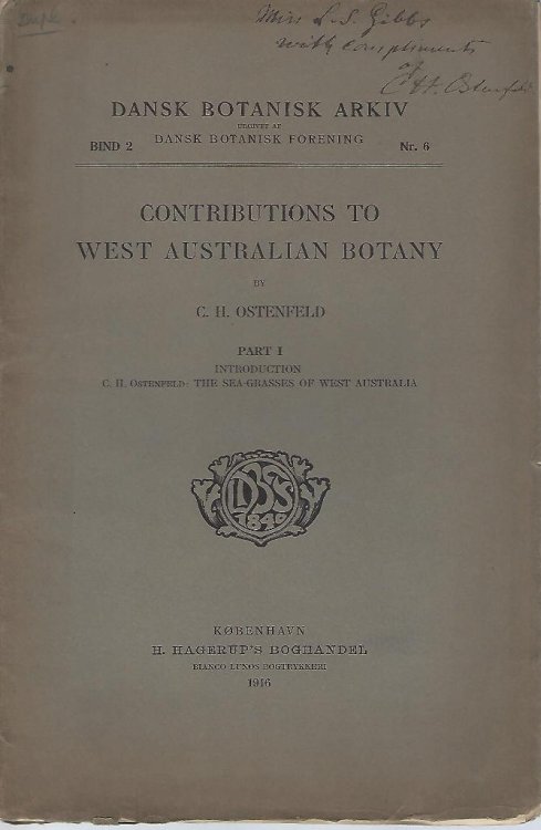 The Sea-Grasses of Western Australia (L.S. Gibb's copy)