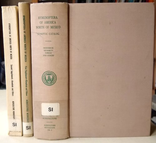 Hymenoptera of America North of Mexico - Synoptic Catalogue. With First and Second Supplements