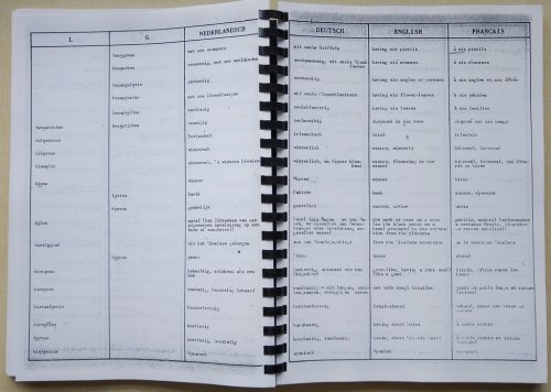 Vocabularium Botanicum