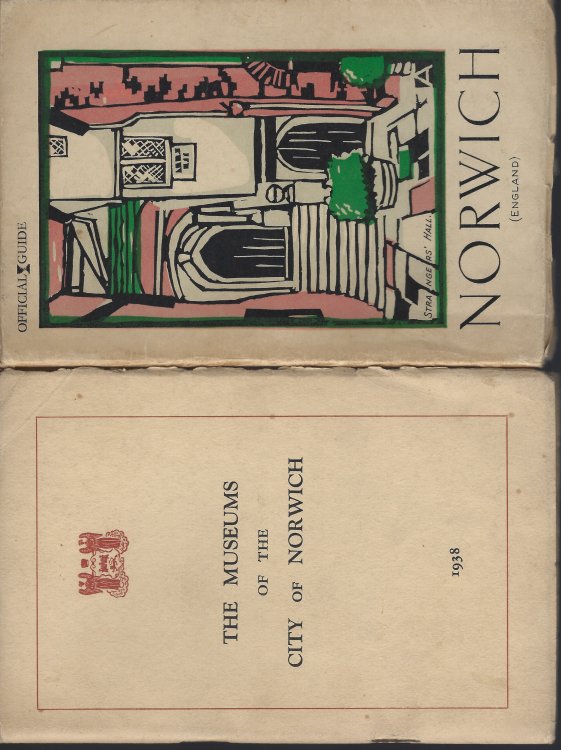 Guide to the Museums of the City of Norwich 1938 [together with] Official Guide to the City of Norwich 1935