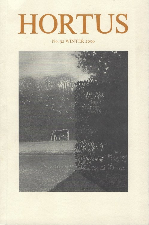 Hortus - A Gardening Journal Number 92.