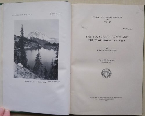 The Flowering Plants and Ferns of Mount Rainier