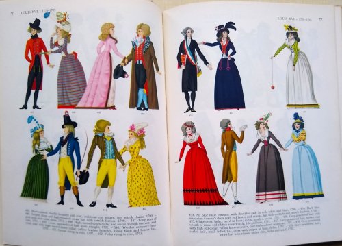 Costume Cavalcade - 685 examples of historic costume in colour