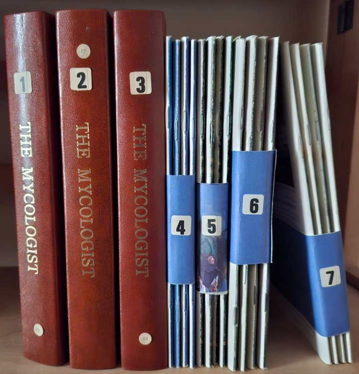 The Mycologist Volumes 1 - 7 ( a continuation of Bulletin of the British Mycological Society]