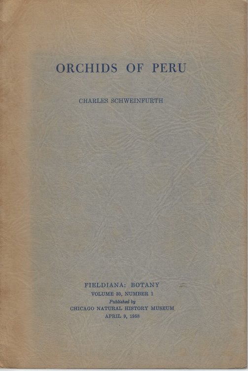 Orchids of Peru (number 1)
