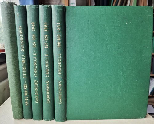 The Gardeners' Chronicle - A Weekly Illustrated Journal of Horticulture and Allied Subjects. Volumes 123 - 130 [+ an earlier volume 113 / 114]