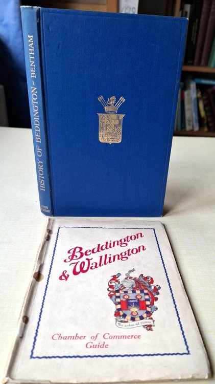 A History of Beddington. With a Beddington & Wallington Guide. [Richard Fitter's copies]