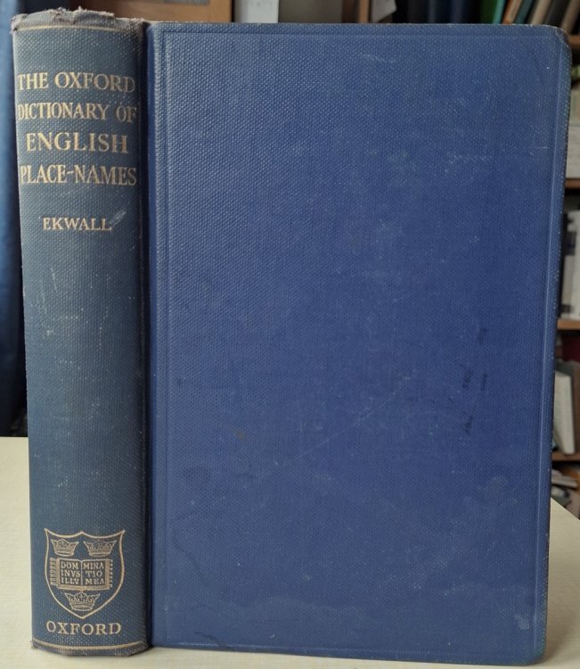 The Concise Dictionary of English Place-Names [Richard Fitter's copy]