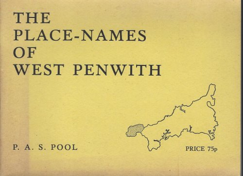 The Place-Names of West Penwith