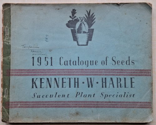 Cactus and Succulents - Seed and Plant Catalogues