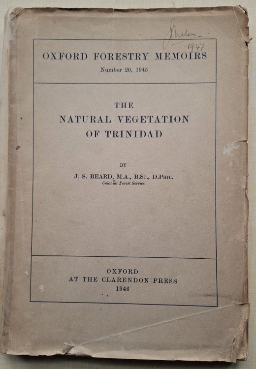 The Natural Vegetation of Trinidad