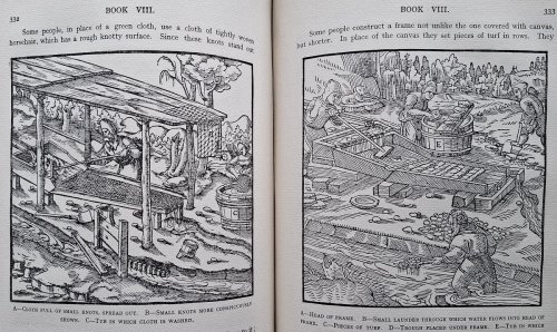 De Re Metallica; Translated From The First Latin Edition Of 1556 with Biographical Introduction, Annotations and Appendices upon the Development of Mining Methods, Metallurgical Processes, Geology & Mining Law from earliest times to the 16th Century