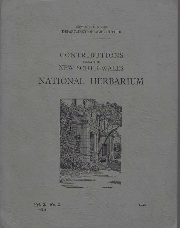 An Enumeration of Plants in the Albury, Holbrook and Tumbarumba Districts of New South Wales