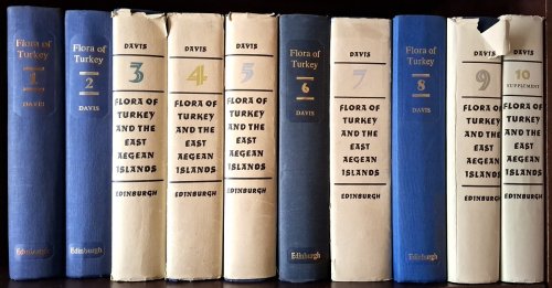 Flora of Turkey and the East Aegean Islands - Volumes 1, 2, 3, 4, 5, 6, 7, 8, 9 & 10