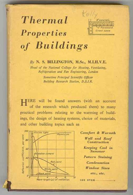 Thermal Properties of Buildings