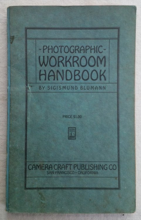 Photographic Workroom Handbook