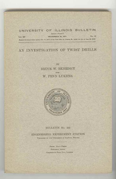 An Investigation of Twist Drills