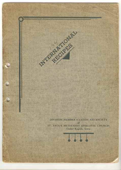 INTERNATIONAL RECIPES