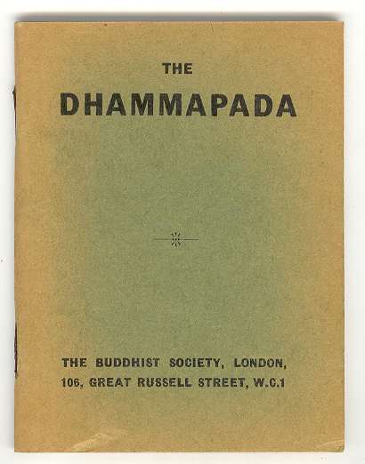 The DHAMMAPADA: A New Version