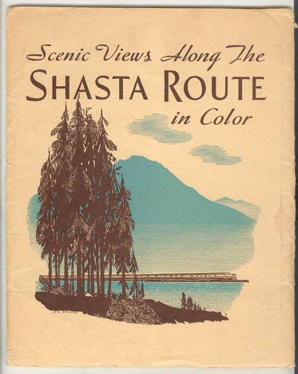 Scenic Views Along the SHASTA ROUTE in Color