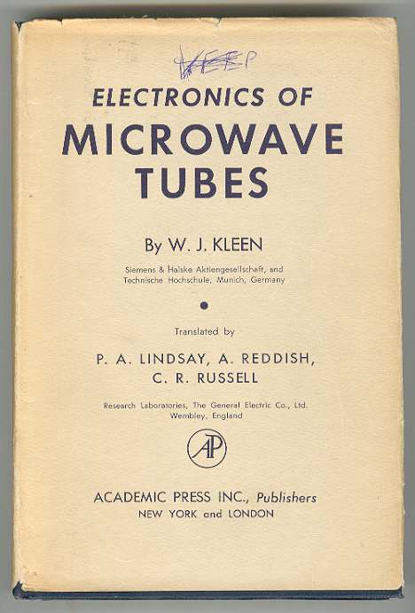 Electronics of MICROWAVE TUBES