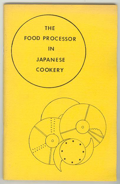 The Food Processor in Japanese Cookery