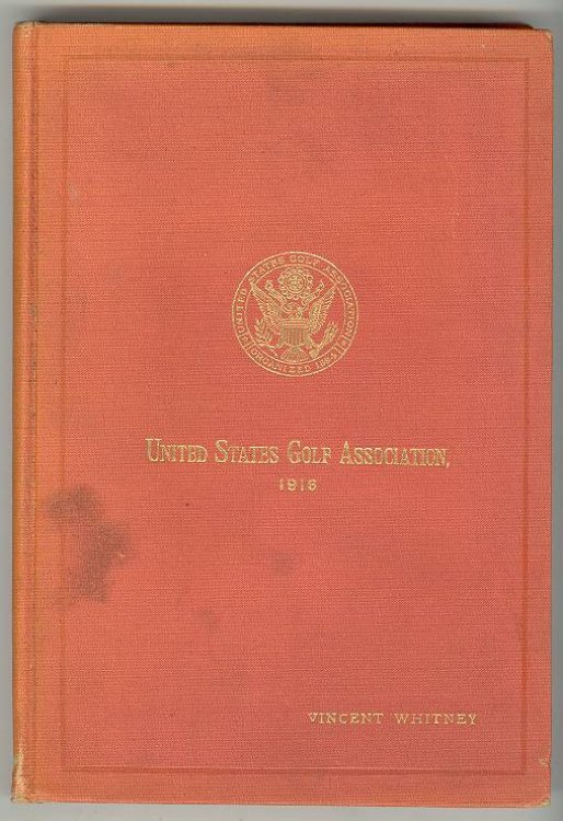 United States Golf Association, Year Book, 1916