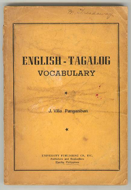 ENGLISH - TAGALOG Vocabulary