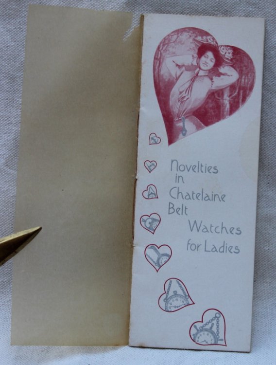 Novelties in Chatelaine, Belt Watches for Ladies