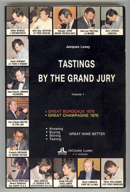 TASTINGS BY THE GRAND JURY, Volume 1