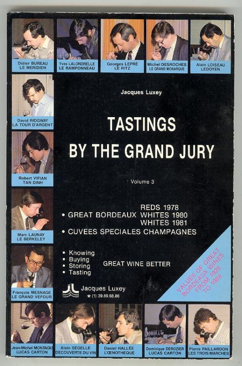 TASTINGS BY THE GRAND JURY, Volume 3
