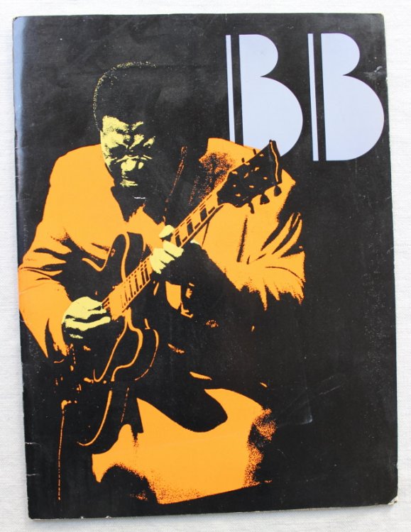 B. B. King Souvenir Concert Program