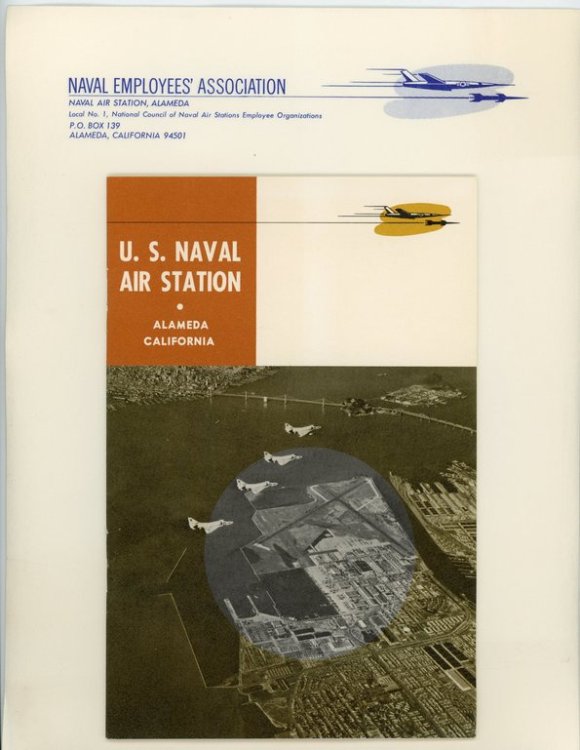 U. S. Naval Air Station, Alameda, California (brochure and related ephemera)