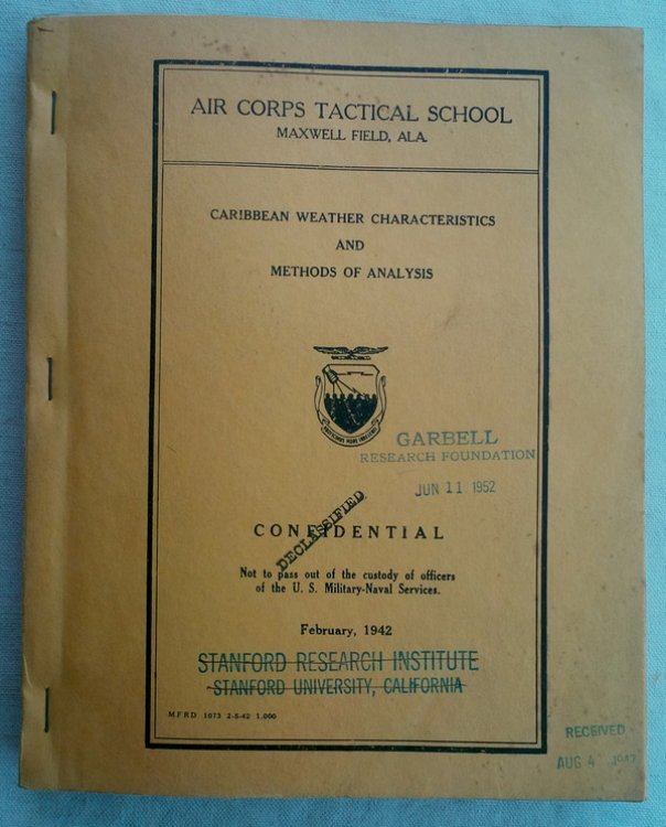 Caribbean Weather Characteristics and Methods of Analysis