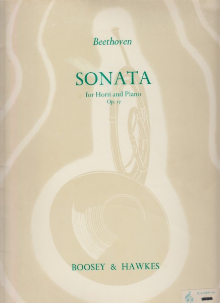 Sonata for Horn and Piano, Op.17 - (ed. Max Wolff)