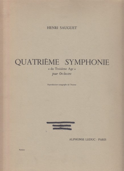 Quatrieme Symphonie 
