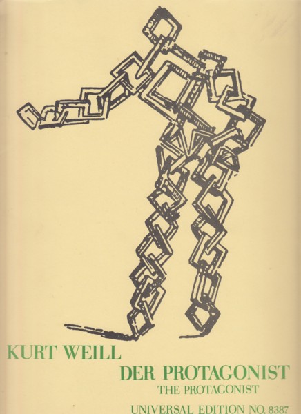 Der Protagonist - Vocal Score