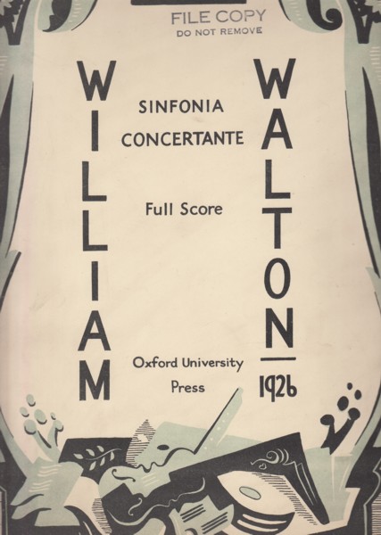 Sinfonia Concertante for Orchestra with Piano - Folio Full Score