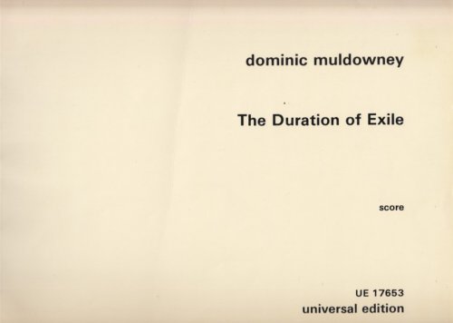 The Duration of Exile - Full Score