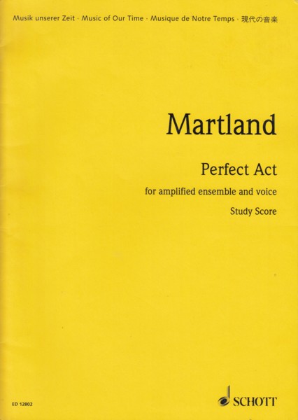 Perfect Act - Study Score
