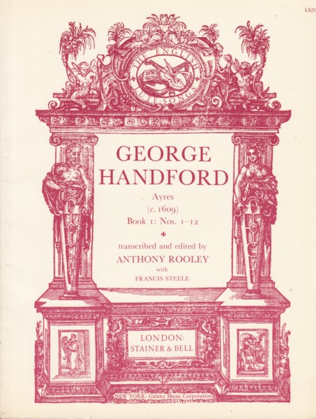 Ayres (c.1609) Book 1: Nos. 1 - 12