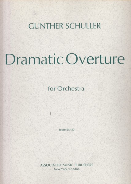 Dramatic Overture for Orchestra - Full Score