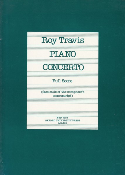 Piano Concerto - Full Score