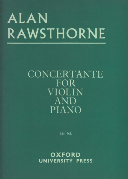 Concertante for Violin and Piano