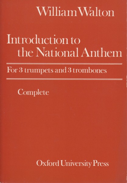 Introduction to the National Anthem for 3 Trumpets & 3 Trombones - Score & Parts