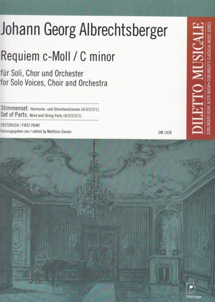Requiem in c minor for Solo Voices, Choir & Orchestra - Set of Parts
