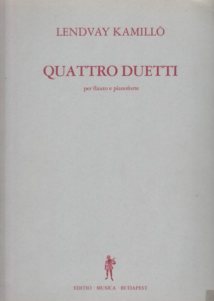Quattro Duetti for Flute and Piano